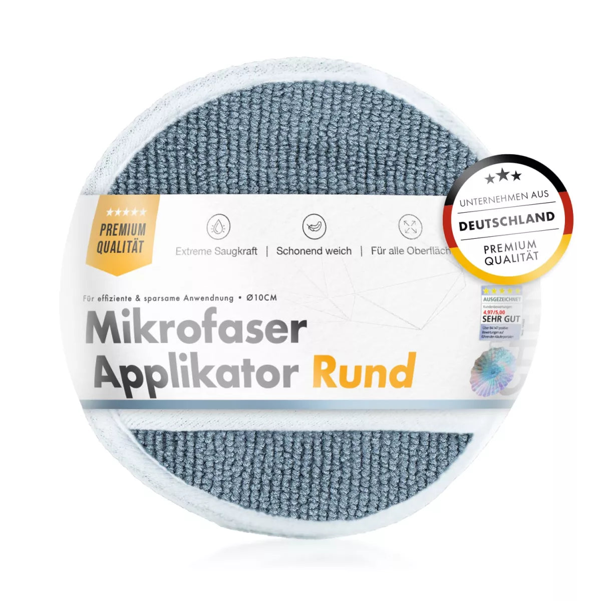 Aplicador Redondo de Microfibras ChemicalWorkz