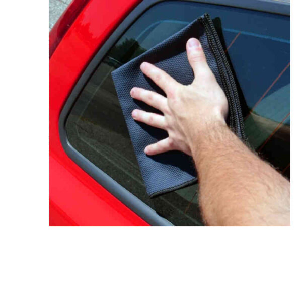 Toalla de Limpieza de Cristales Rag Company 41 x 41cm Black Diamond