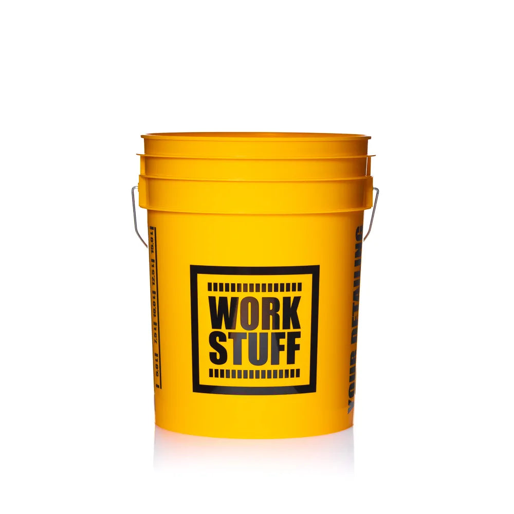 Detailing Bucket Yellow WASH + Grit Guard