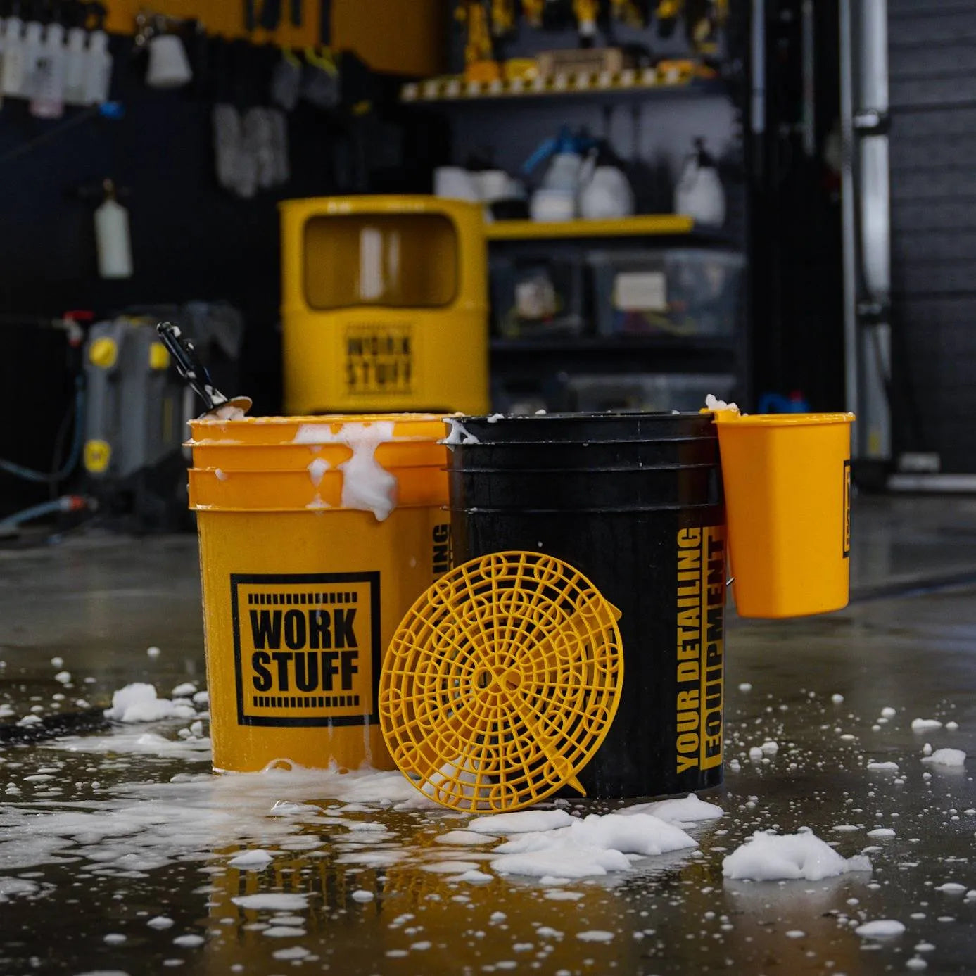 Detailing Bucket Black – RINSE + Grit Guard