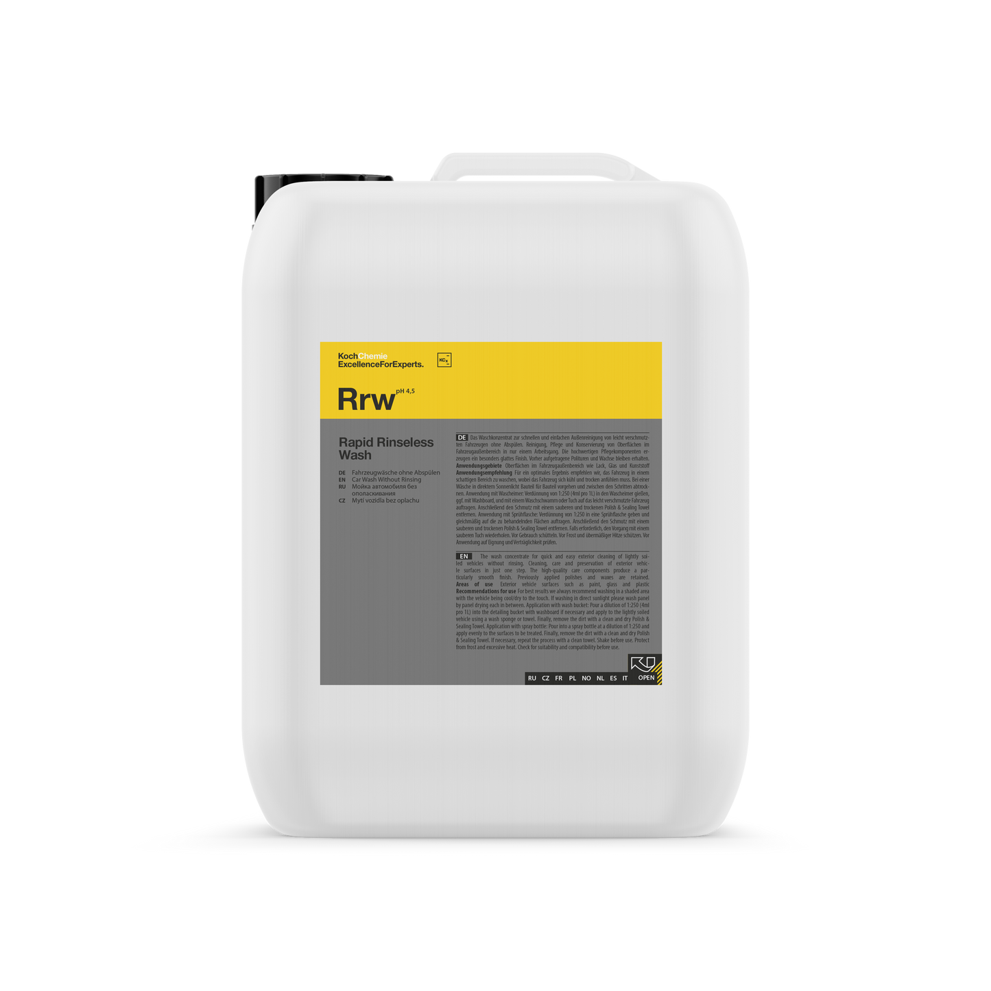 Koch Chemie Rapid Rinseless Wash (Rrw) 5L